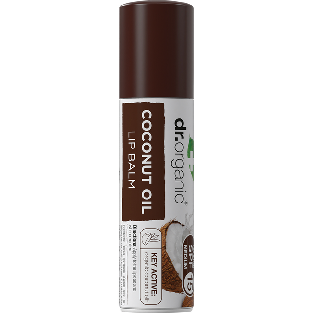 Dr. Organic Coconut Oil Lip Balm SPF 15 5.7ml