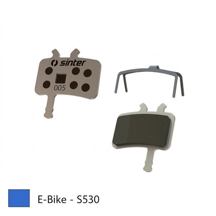 Sinter BRAKE DISC PADS - E-BIKE & endurance pads, BLUE, "Avid Juicy 3, 5, 7 | Carbon | Ultimate | BB7 Mechanical"