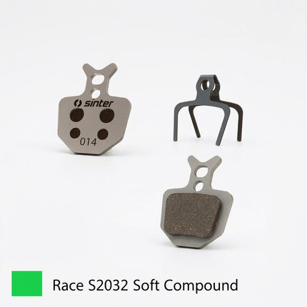 Sinter BRAKE DISC PADS - MTB, RACE (Extra Bite) pads, GREEN, Formula | ORO