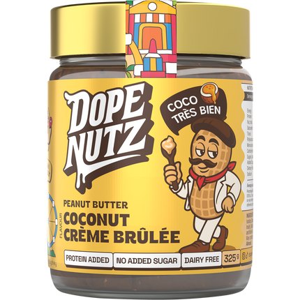 Dope Nutz Peanut Butter Coconut Creme Brulee 325g