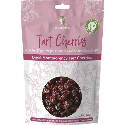 DR SUPERFOODS Dried Tart Cherries 125g | Food Product