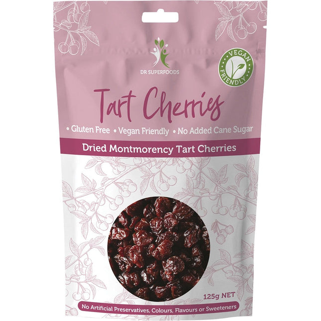 DR SUPERFOODS Dried Tart Cherries 125g | Food Product