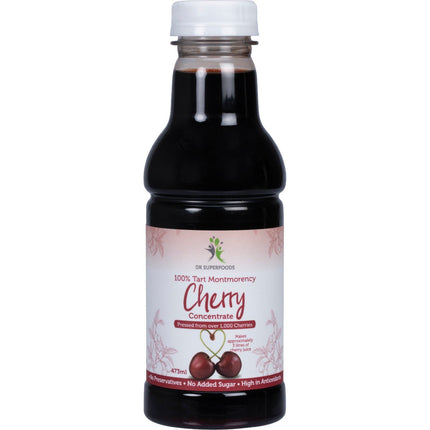 DR SUPERFOODS Tart Cherry Concentrate 473ml | Dried Fruit