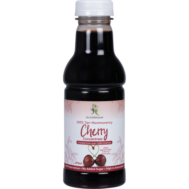 DR SUPERFOODS Tart Cherry Concentrate 473ml | Dried Fruit