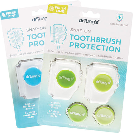 DR TUNG'S Toothbrush Protection with 2 Refills | Oral Care