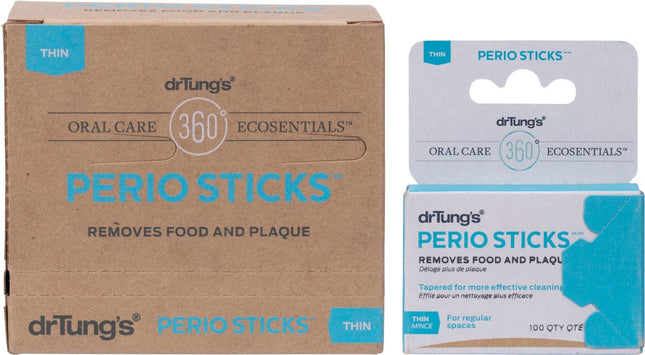 DR TUNGS Perio Sticks Thin 6x100pc | Oral Care