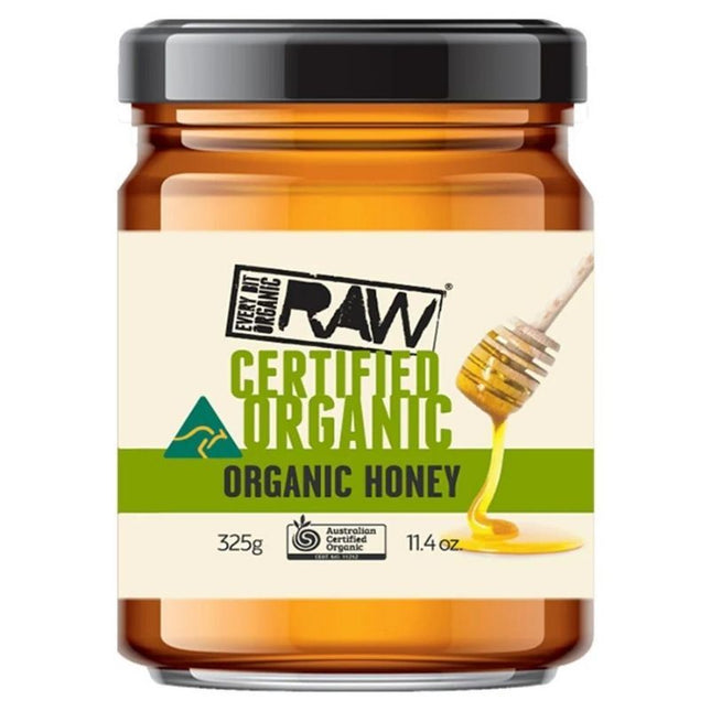 EVERY BIT ORGANIC RAW ORGANIC HONEY (HEATED) 325G