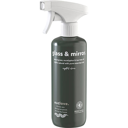 Euclove - Glass & Mirror Lemongrass, Eucalyptus & Tea Tree - 500ml
