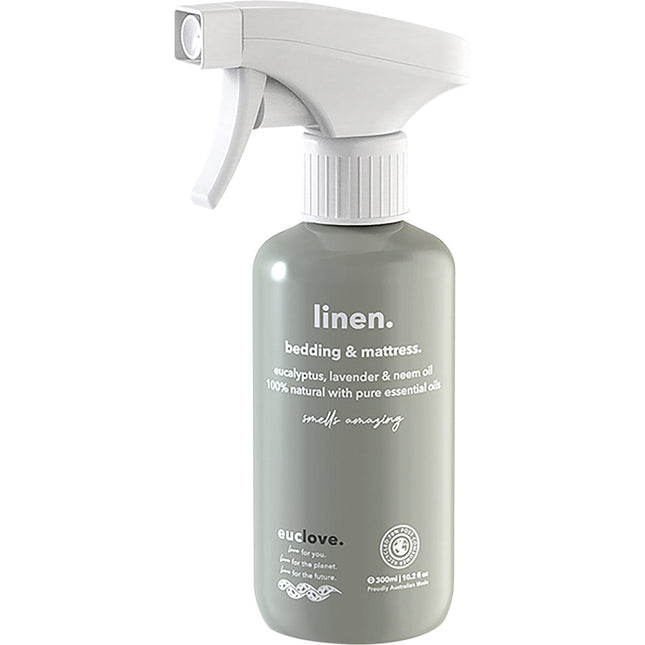 Euclove - Linen Spray Eucalyptus, Lavender & Neem Oil - 300ml