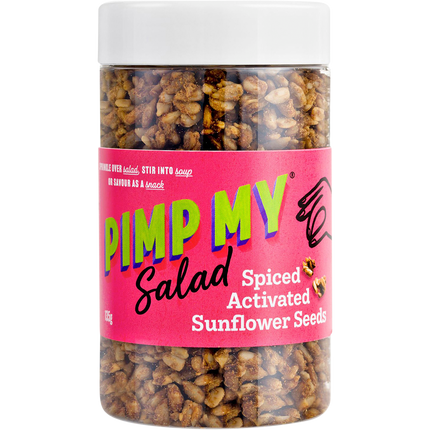 Pimp My Salad Spiced Activated Sunflower Seeds 5x135g
