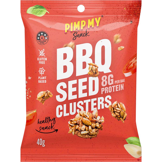 Pimp My Snack - BBQ Seeds Clusters - 12x40g