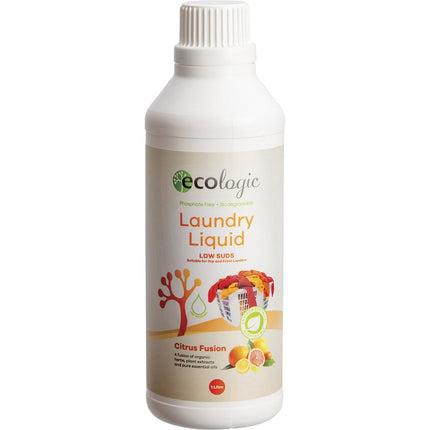 ECOLOGIC Laundry Liquid Citrus Fusion 1L | Protein Bar