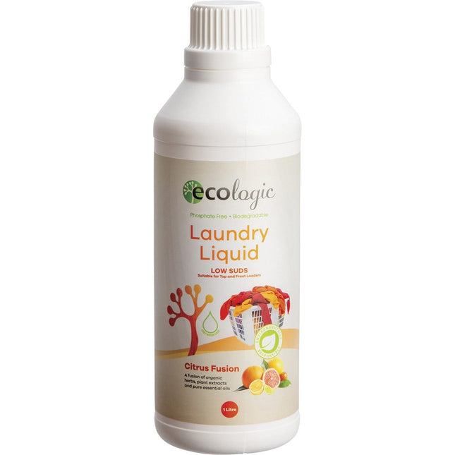 ECOLOGIC Laundry Liquid Citrus Fusion 1L | Protein Bar