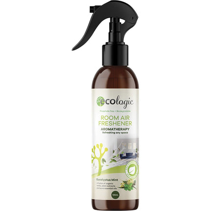 ECOLOGIC Room Air Freshener Eucalyptus Mint 125ml | Cleaning Spray