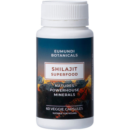 EUMUNDI BOTANICALS Shilajit 60 Caps | Sunscreen