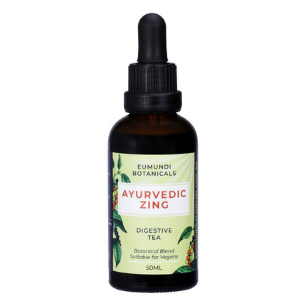 EUMUNDI BOTANICALS Ayurvedic Zing Digestive Tea 50ml | Digestive Supplement