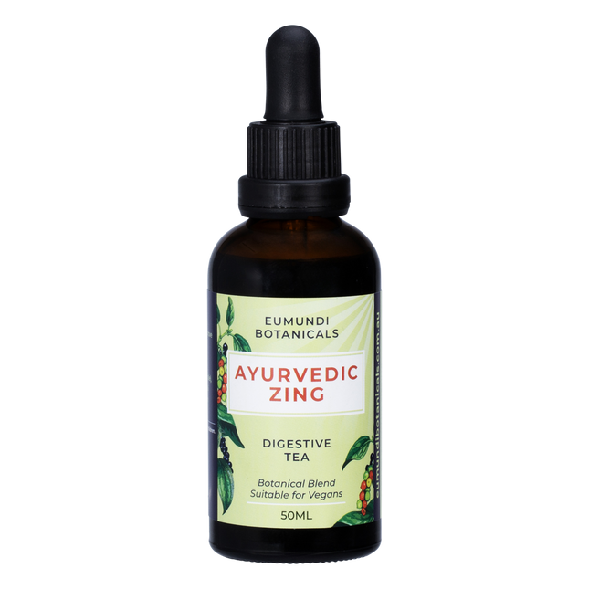 Eumundi Botanicals Ayurvedic Zing Digestive Tea 50ml