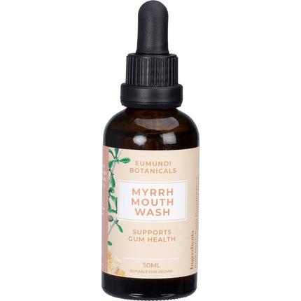 EUMUNDI BOTANICALS Myrr Mouth Wash 50ml | Mouthwash