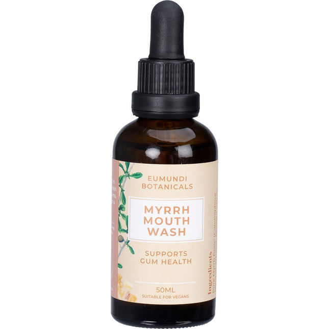 EUMUNDI BOTANICALS Myrr Mouth Wash 50ml | Mouthwash