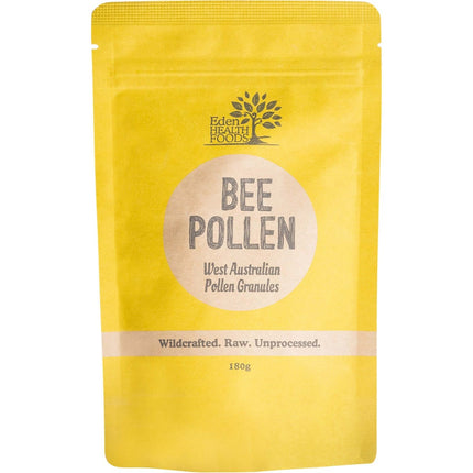 EDEN HEALTHFOODS Bee Pollen Raw & Unprocessed 180g | Bee Product