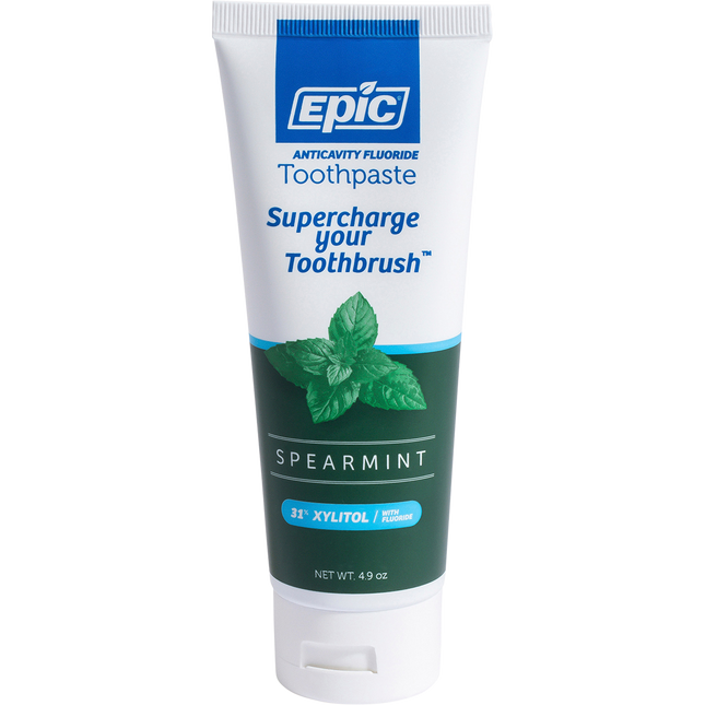 Epic Spearmint Fluoride Toothpaste 138g