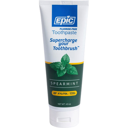EPIC Toothpaste Spearmint Fluoride Free 138g