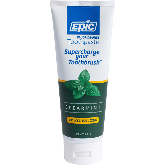 Epic Spearmint Fluoride-Free Toothpaste 138g