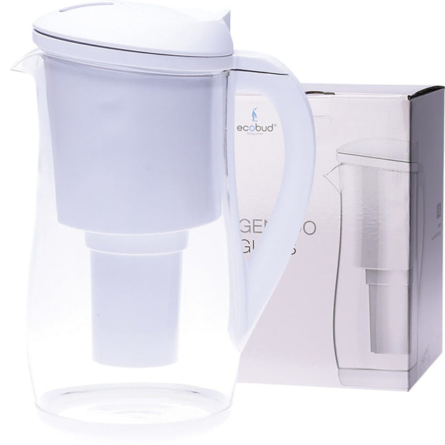 ECOBUD - GENTOO GLASS WATER FILTER JUG 1.5L