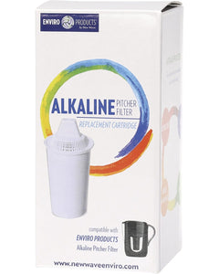 ENVIRO PRODUCTS Alkaline Pitcher Filter Replacement Cartridge | Water Filter Jug