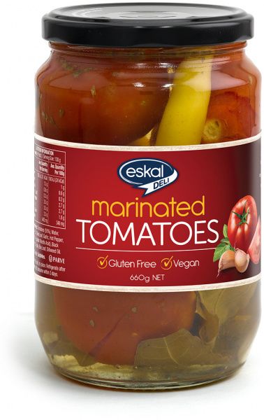 ESKAL DELI MARINATED TOMATOES G/F 660G