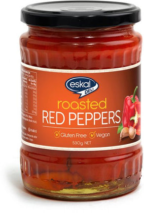 ESKAL DELI ROASTED RED PEPPERS G/F 530G