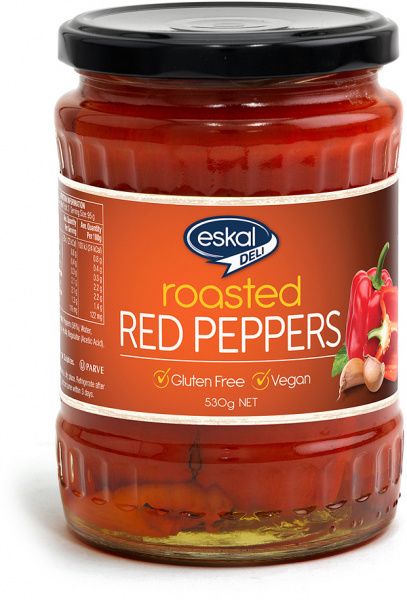 ESKAL DELI ROASTED RED PEPPERS G/F 530G