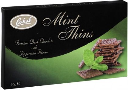 ESKAL GIFT BOX MINT THIN WAFERS 150G