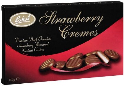 ESKAL GIFT BOX STRAWBERRY CREMES G/F 150G
