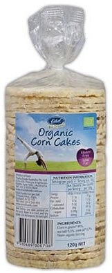 ESKAL ORGANIC CORN CAKES 120G