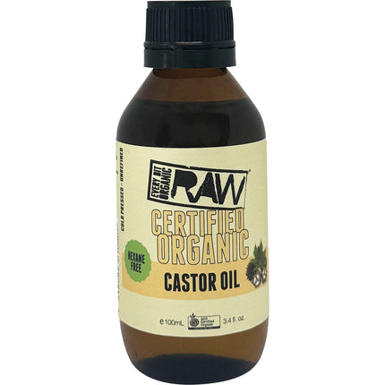 Every Bit Organic - Castor Oil - Amber Glass Bottle