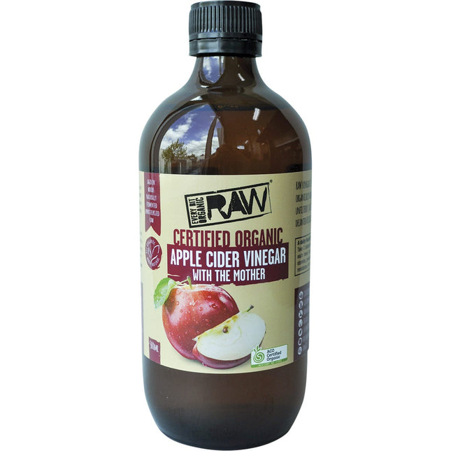 Every Bit Organic - Apple Cider Vinegar With The Mother - 6x500ml