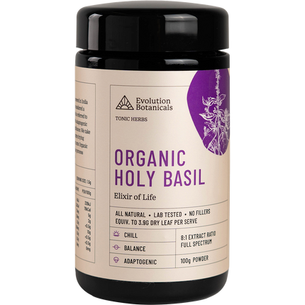 Evolution Botanicals Organic Holy Basil 100g