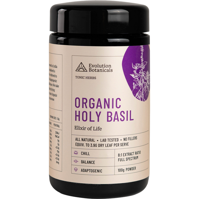 Evolution Botanicals Organic Holy Basil 100g