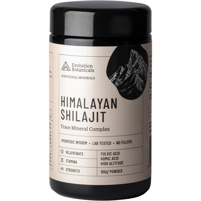 Evolution Botanicals Himalayan Shilajit Trace Mineral Complex 100g