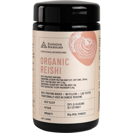 Evolution Botanicals Organic Reishi 90g