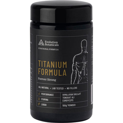 EVOLUTION BOTANICALS Titanium Formula Forever Strong 100g | Herbal Supplement