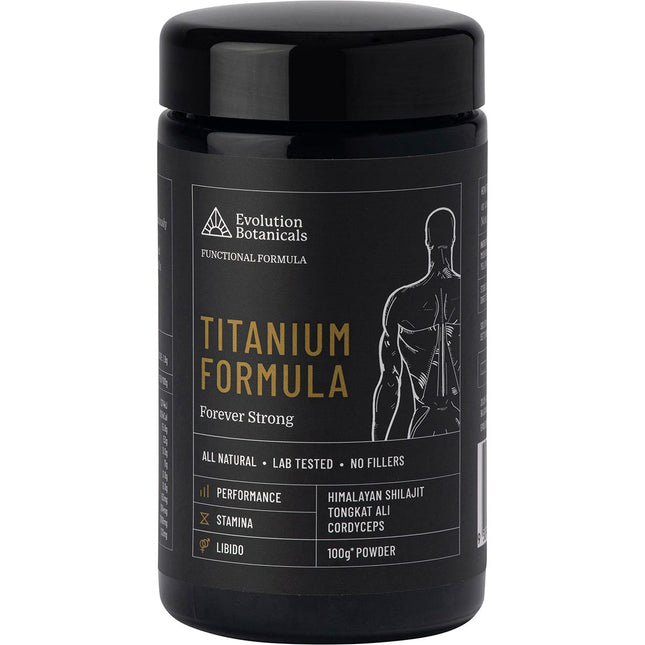 EVOLUTION BOTANICALS Titanium Formula Forever Strong 100g | Herbal Supplement