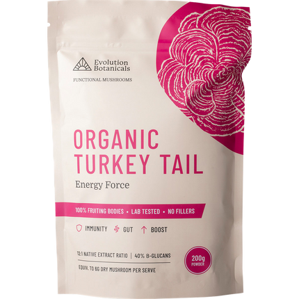 Evolution Botanicals Organic Turkey Tail Energy Force 200g