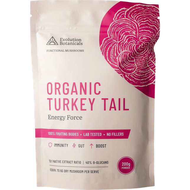 Evolution Botanicals Organic Turkey Tail Energy Force 200g