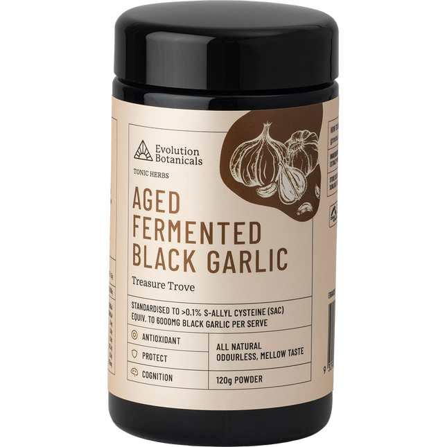 Evolution Botanicals Aged Fermented Black Garlic 120g