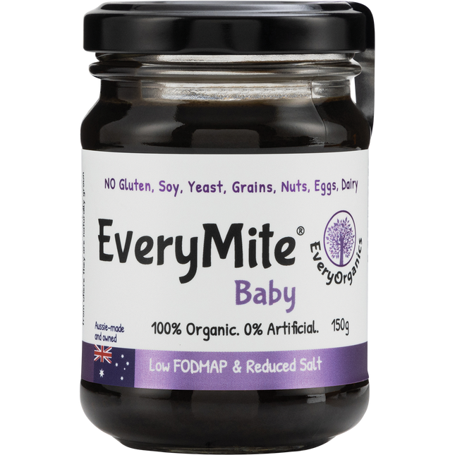 EveryOrganics EveryMite Baby Low FODMAP & Reduced Salt 150g