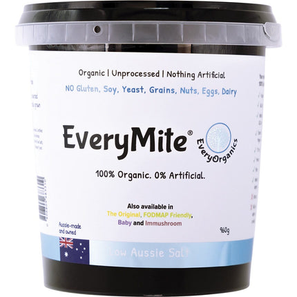 EVERYORGANICS Everymite Low Aussie Salt 960g | Cooking Salt
