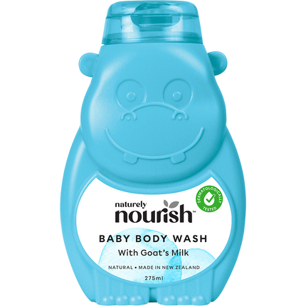 Naturely Nourish Hippo Baby Body Wash 275ml