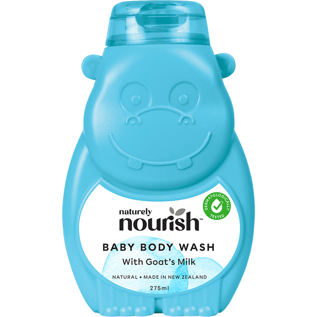 Naturely Nourish Hippo Baby Body Wash 275ml